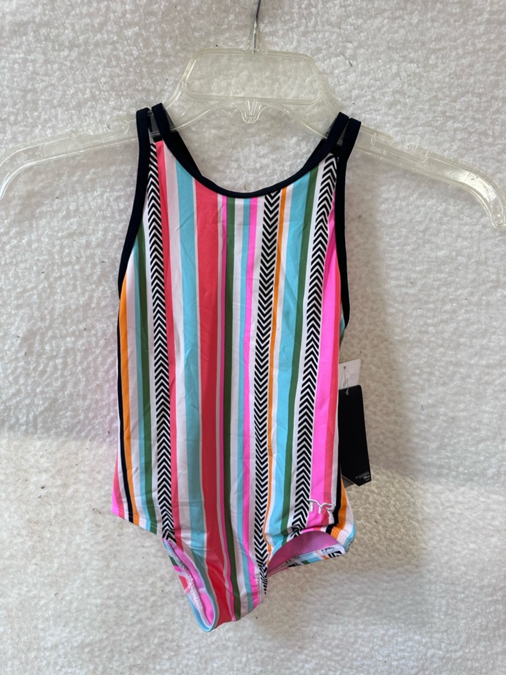 Girl’s Stripped TYR Swimsuit